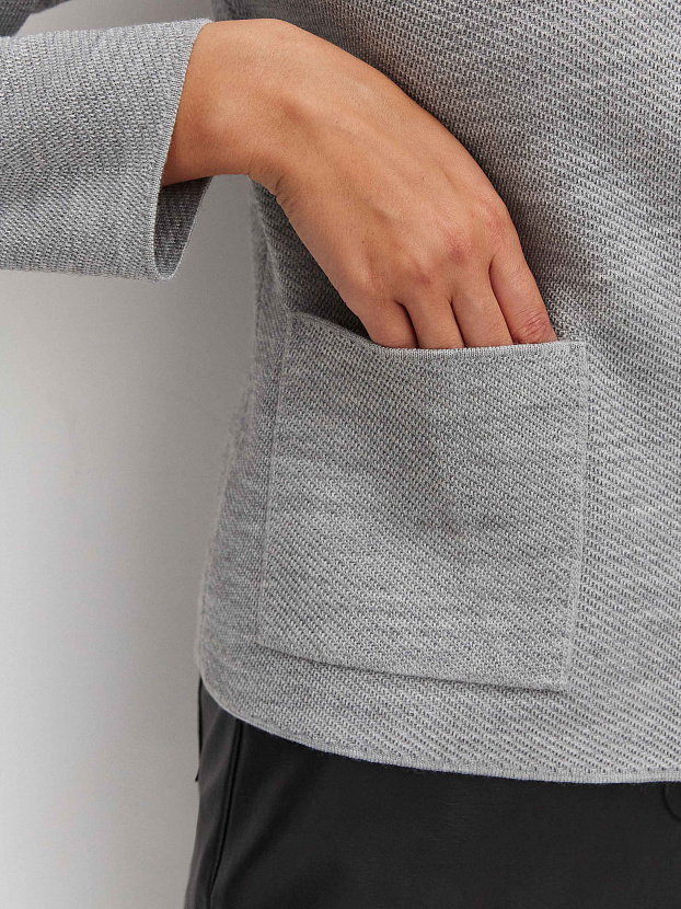 Аврора жакет трикотажный (светлый маренго, 44-46)