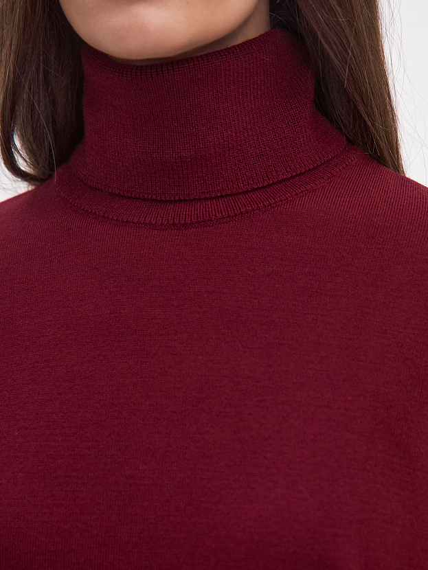 Сатурн костюм (джемпер+брюки) трикотажный (бордо, 40-42/164-170)