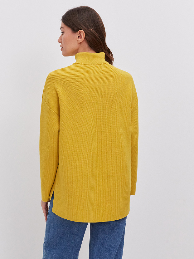 Голди джемпер трикотажный (охра, 44-46)