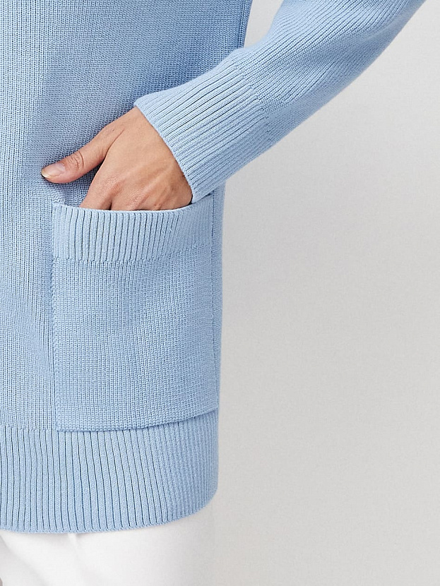 Лира кардиган трикотажный (голубой, 44-46)