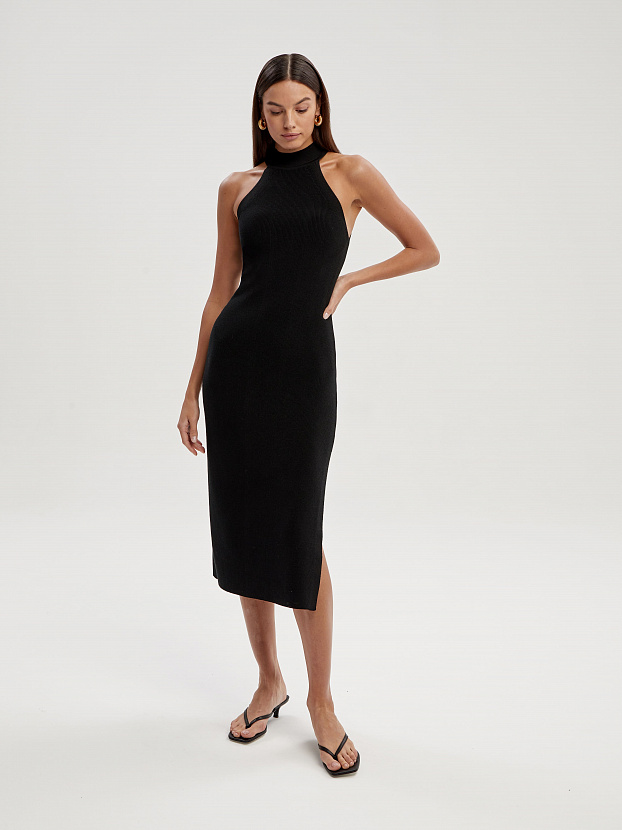 Розарио платье трикотажное (черный, 44-46)