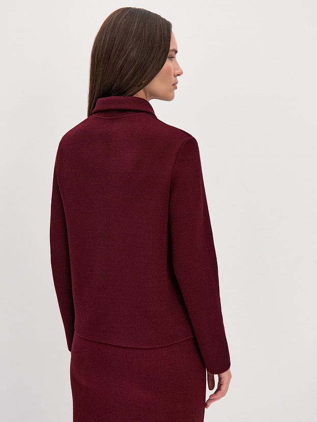 Милена жакет трикотажный (бордо, 44-46)