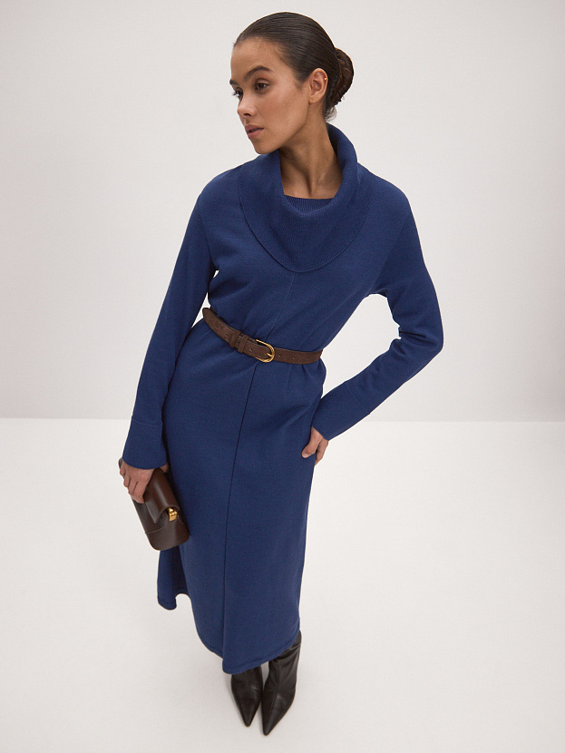 Джуди платье трикотажное (темно-синий, 44-46)