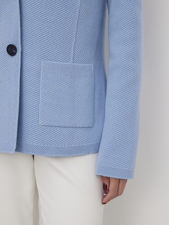 Жакет полуприлегающий из хлопка Рута