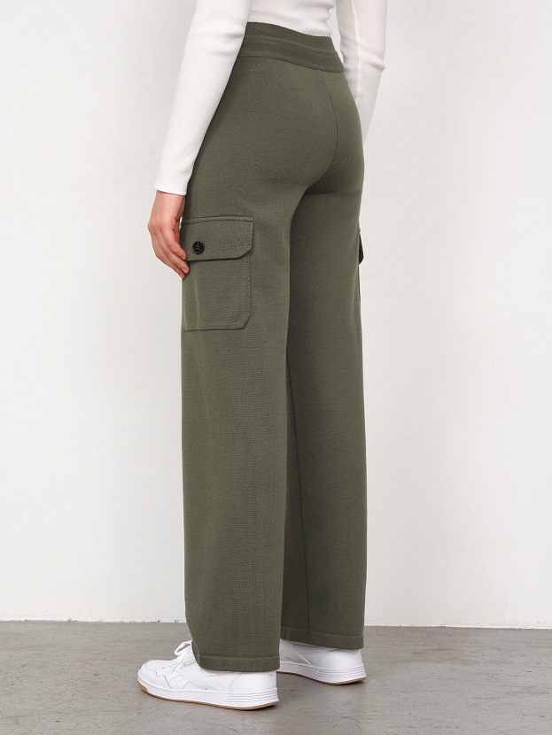 Эверест брюки трикотажные (хаки, 44-46/164-170)