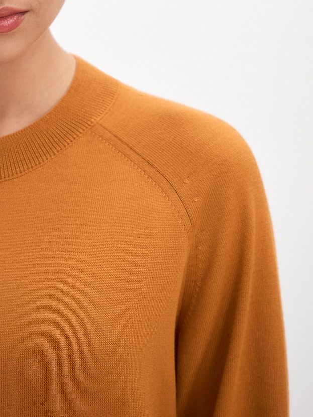 Сеул джемпер трикотажный (оранжевый, 44-46)