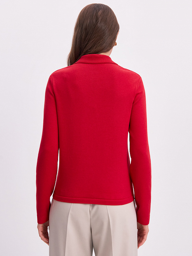 Фреско джемпер трикотажный (красный, 44-46)