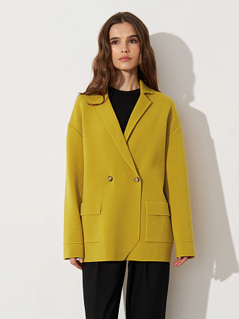 Пиджак двубортный из шерсти мериноса Фарго