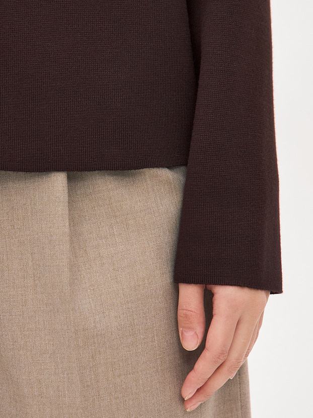 Давиль жакет трикотажный (т. коричневый, 44-46)