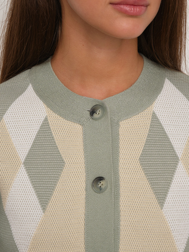 Софи жакет трикотажный (св.зеленый, 44-46)