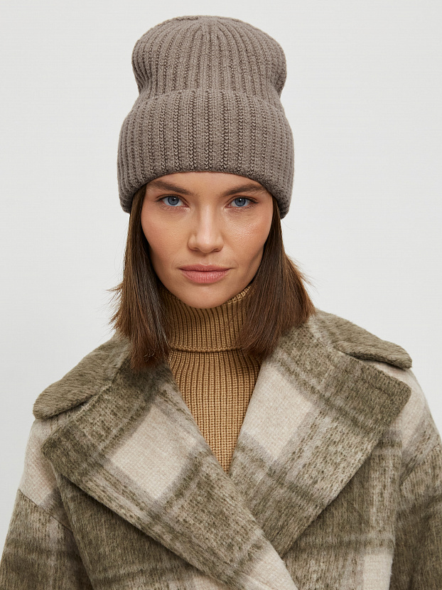 Лайт2 шапка трикотажная (капучино, 56-58)