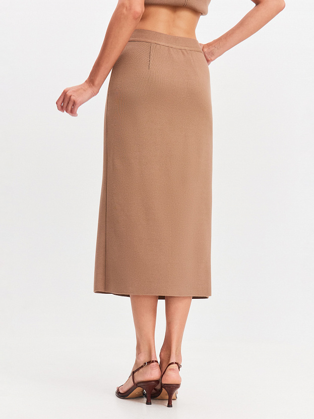 Диона юбка трикотажная (какао, 44-46)