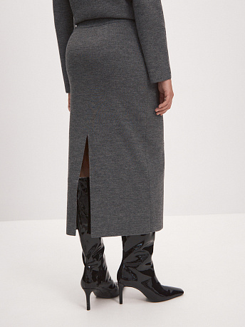 Юбка из мериносовой полушерсти Меридиан