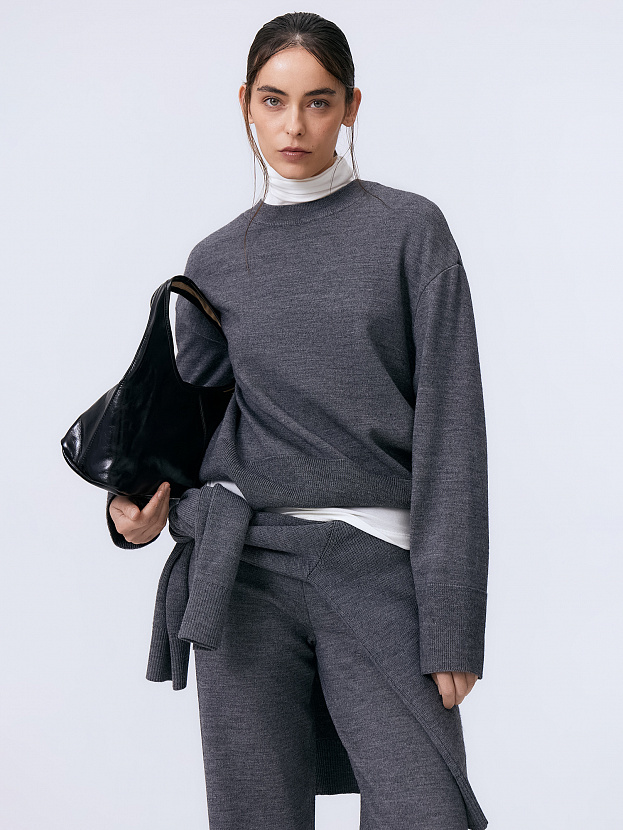 Дания костюм (джемпер+брюки) трикотажный (маренго, 40-42/164-170)