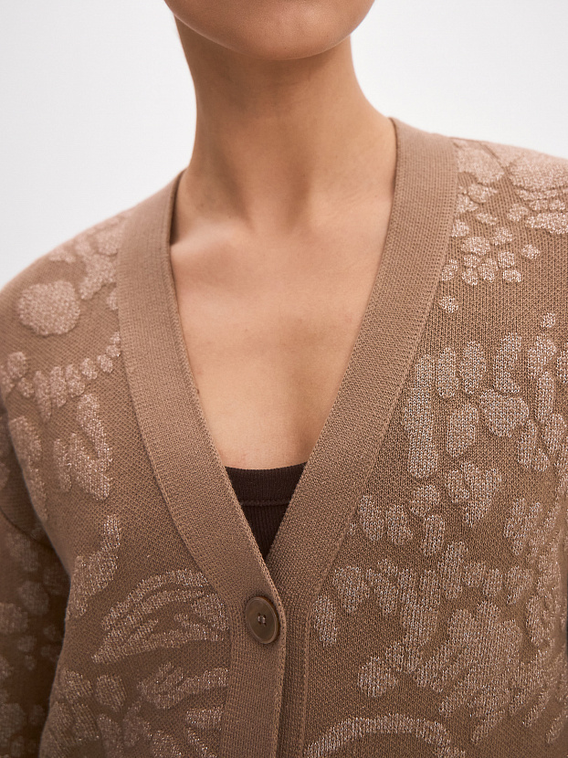 Орли кардиган трикотажный (какао, 44-46)