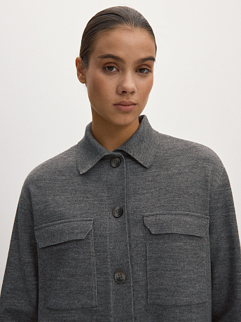 Костюм с рубашкой из шерсти мериноса Джемми