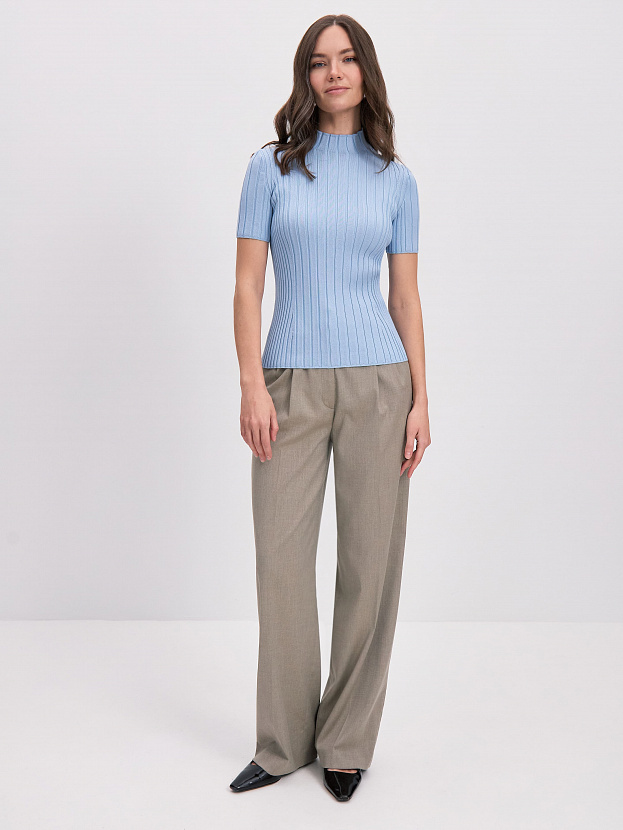 Феникс водолазка трикотажная (голубой, 44-46)