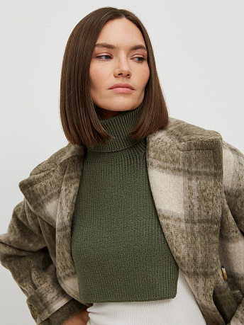 Манишка из шерсти мериноса Катимо