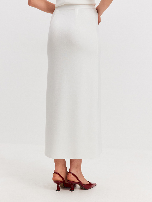 Моника юбка трикотажная (белый, 40-42/164-170)