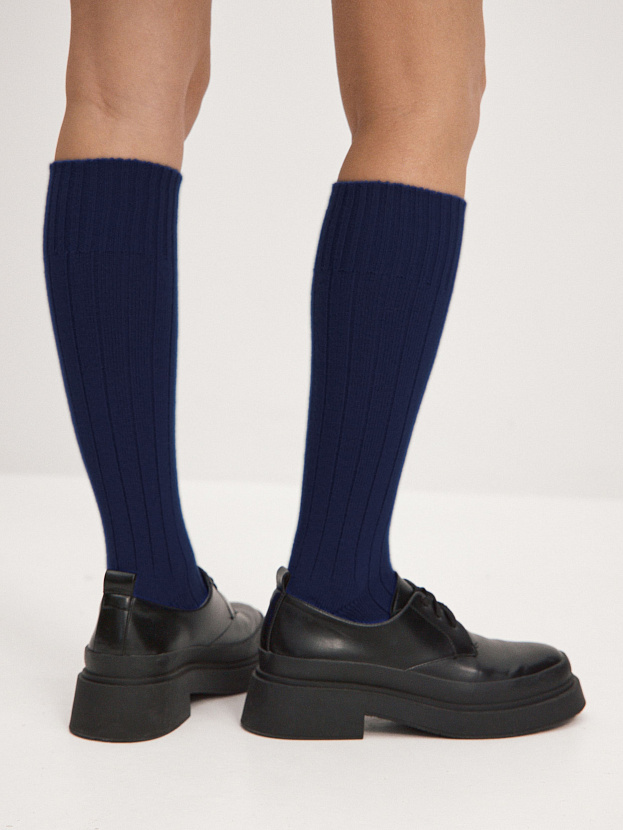 Гольфы трикотажные Степ (т.синий, 36-40)