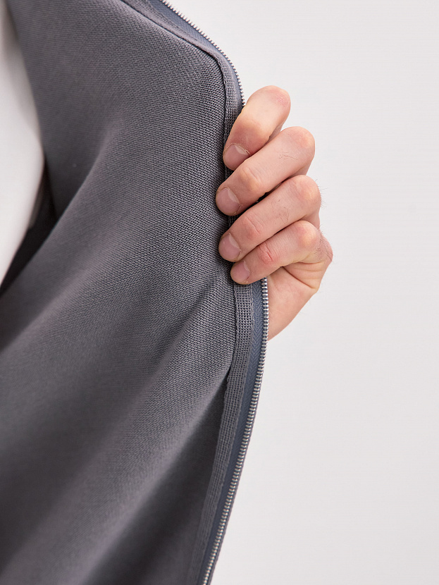 Ларго кардиган трикотажный (т.серый, 48/176-182)