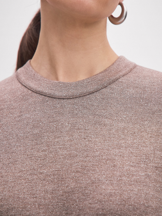 Ингрит джемпер трикотажный (какао, 44-46)