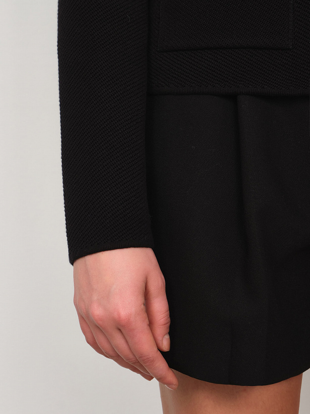 Марсо жакет трикотажный (черный, 46)