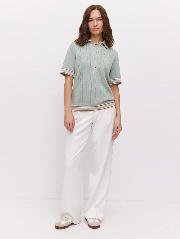 Данте джемпер (футболка) трикотажный (светло-зеленый, 44-46)