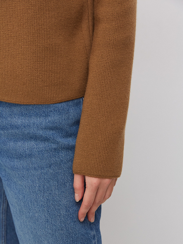 Крафт джемпер трикотажный (бежевый, 44-46)