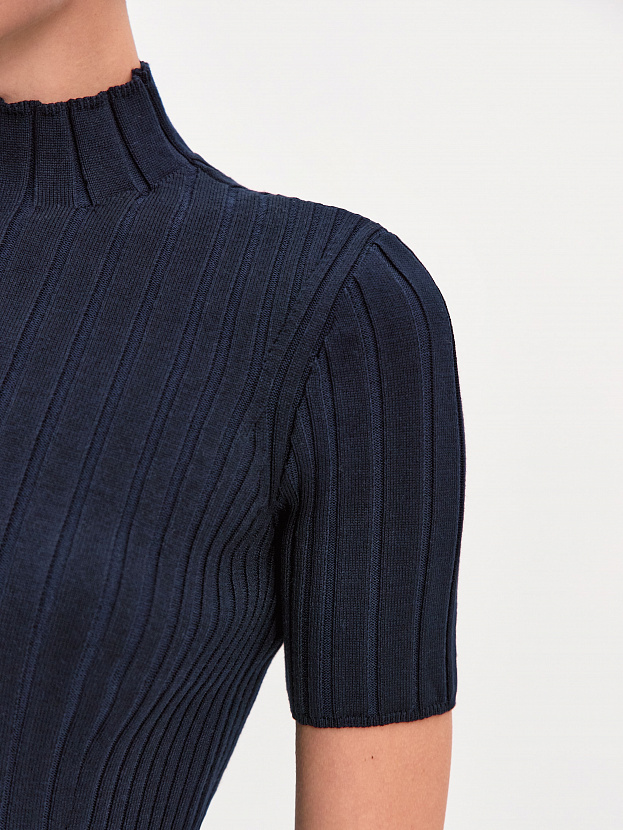 Феникс водолазка трикотажная (темно-синий, 44-46)