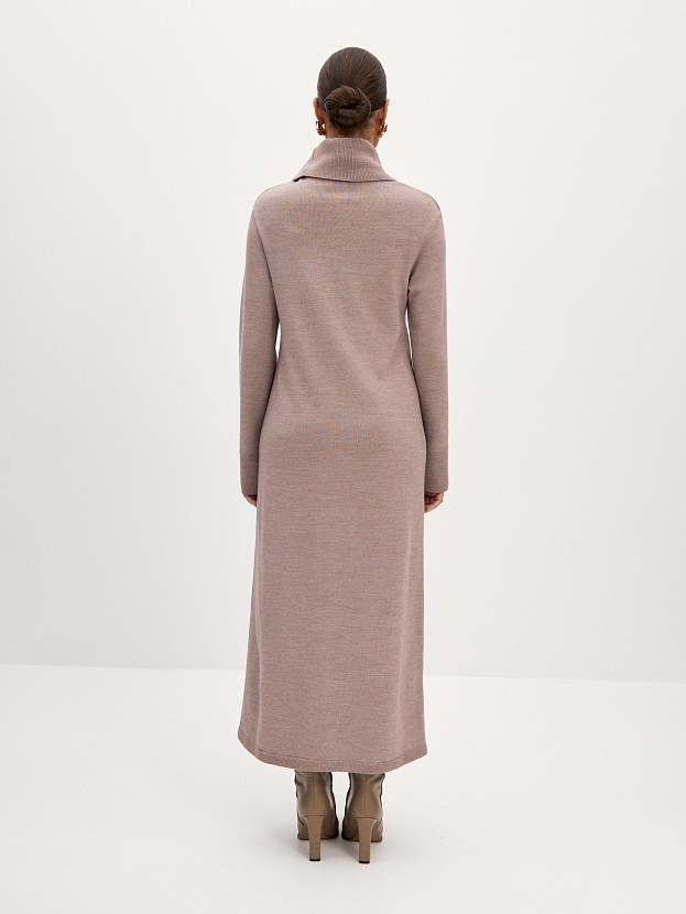 Джуди платье трикотажное (розовато-серый, 44-46)