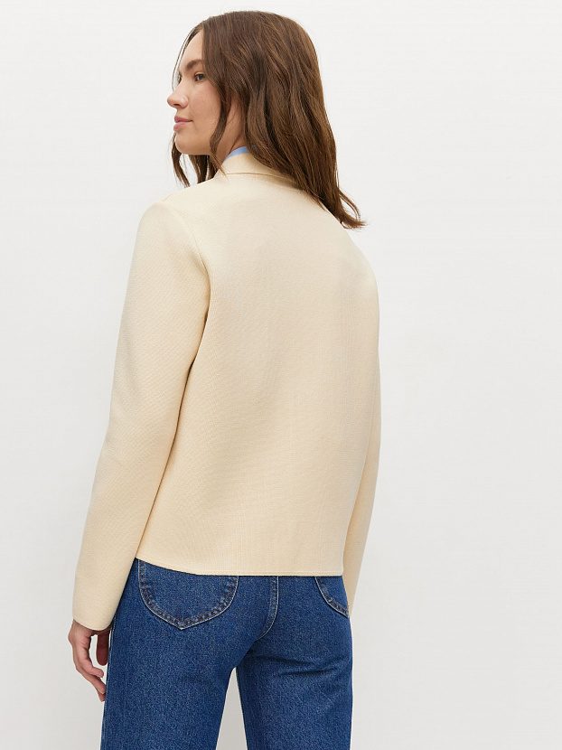 Давиль жакет трикотажный (кремовый, 44-46)