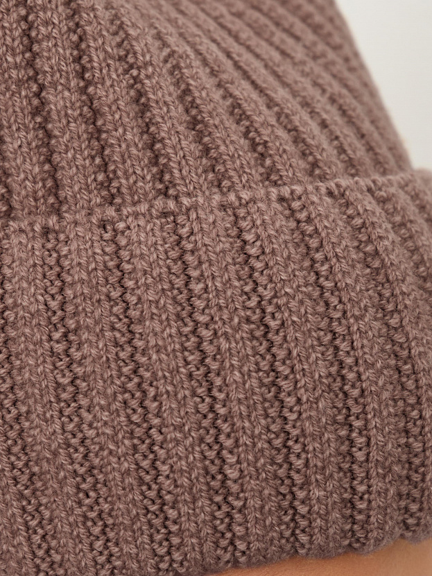 Лайт шапка трикотажная (какао, 56-58)