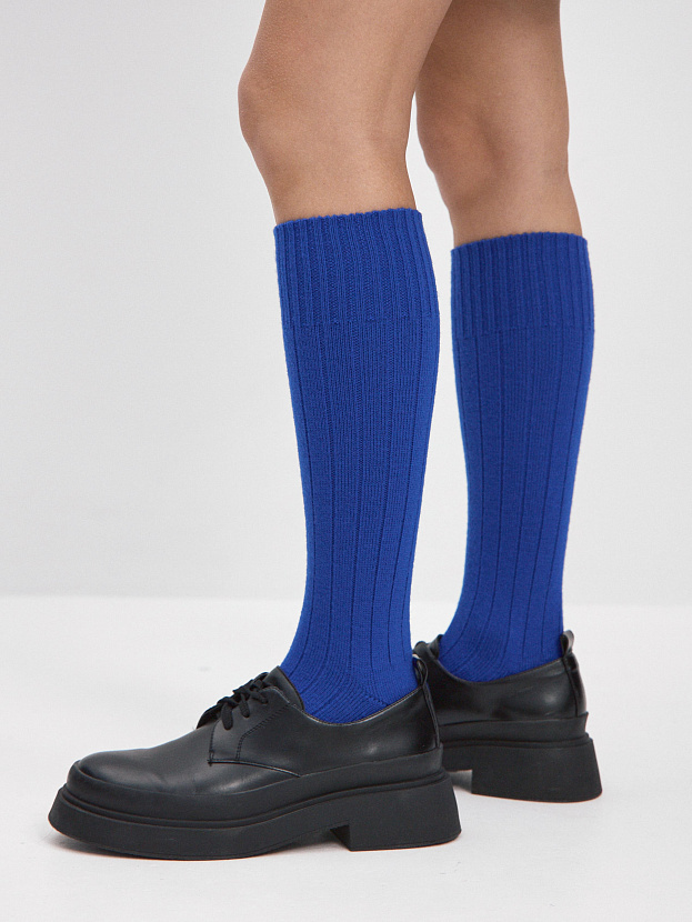 Гольфы трикотажные Степ (ультрамарин, 36-40)