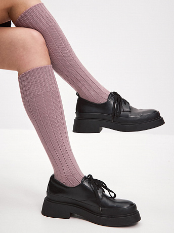 Гольфы трикотажные из шерсти мериноса Степ