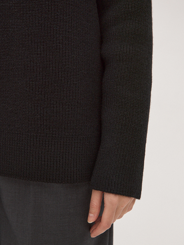 Ридми джемпер трикотажный (черный, 44-46)