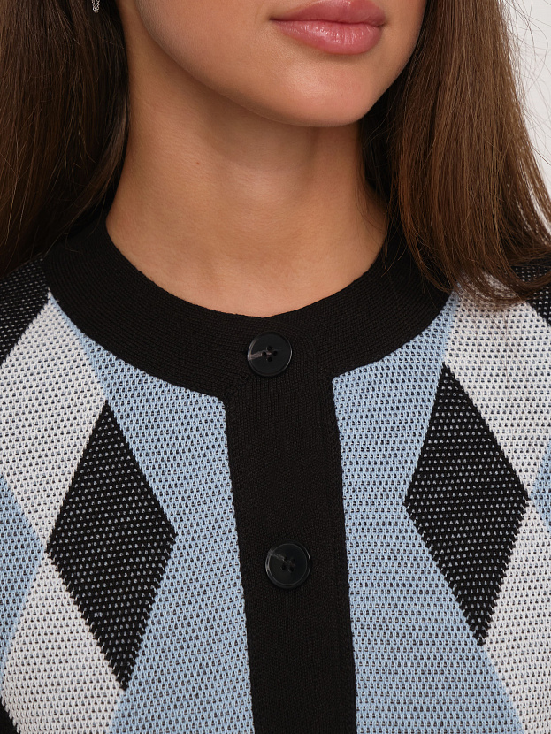 Софи жакет трикотажный (черный, 44-46)