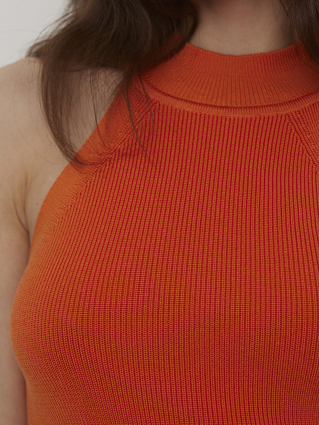 Розарио платье трикотажное (оранжевый, 44-46)