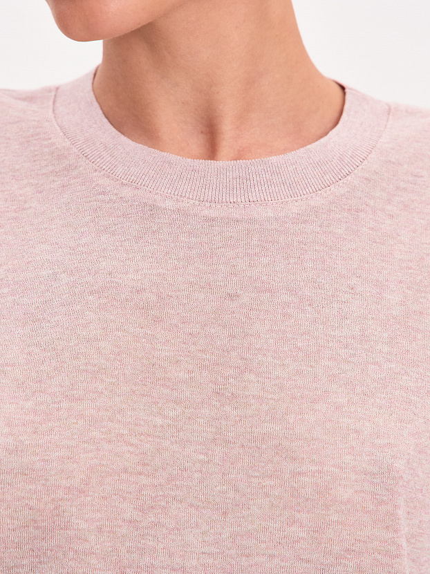 Гелекси джемпер трикотажный (пудровый, 44-46)