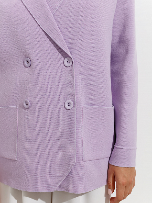 Монако пиджак трикотажный (лавандовый, 44-46)