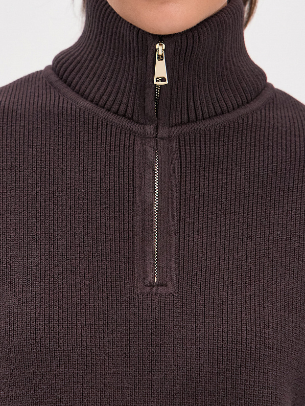 Авилон джемпер трикотажный (т. коричневый, 44-46)