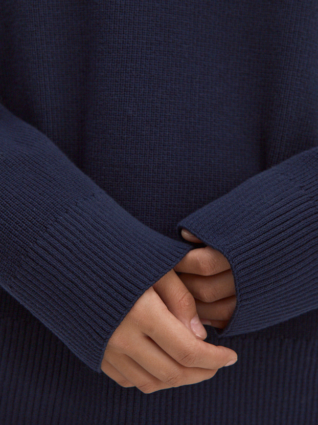 Авилон джемпер трикотажный (темно-синий, 44-46)