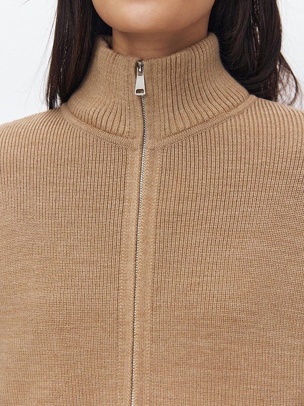 Азимут джемпер трикотажный (бежевый меланж, 44-46)