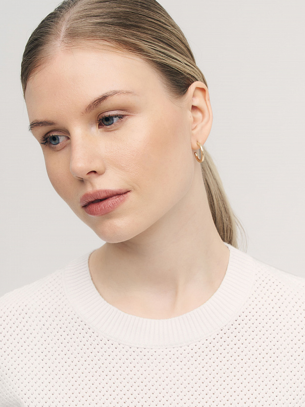 Элмонд джемпер (футболка) трикотажный (белый, 44-46)