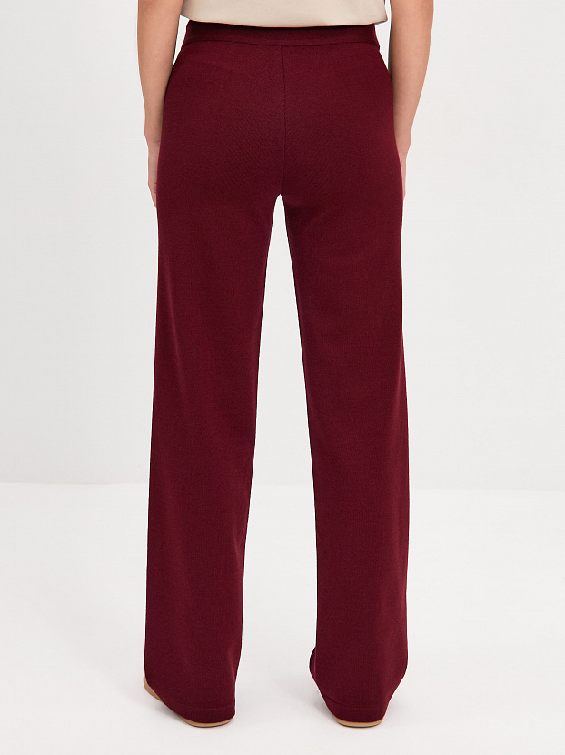 Джемми брюки трикотажные (бордо, 44-46/164-170)