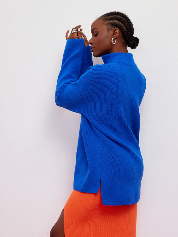 Райди джемпер трикотажный (ультрамарин, 44-46)