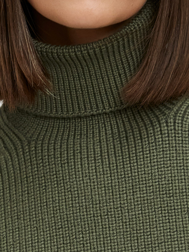 Катимо манишка трикотажная (оливковый)