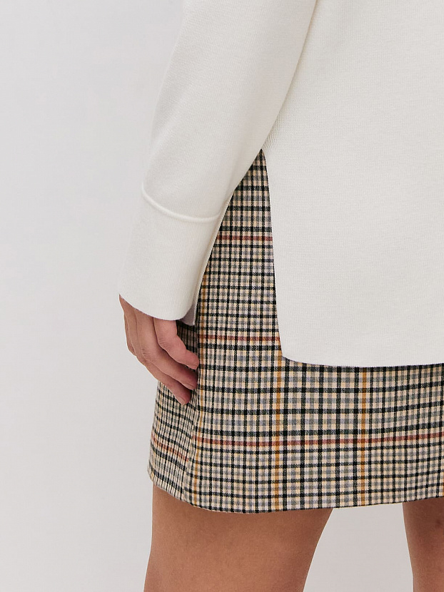 Фрида жакет трикотажный (белый, 44-46)