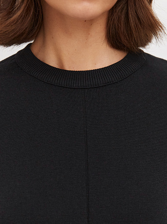 Джемпер из шерсти мериноса и вискозы Меридиан