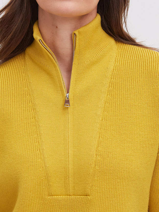 Голди джемпер трикотажный (охра, 44-46)